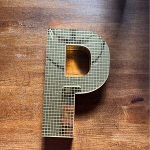 Gold Geometric Wall Decor